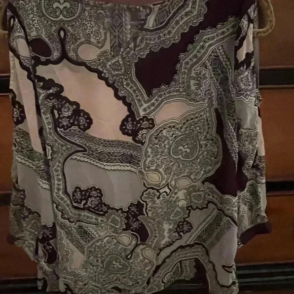 CHICO COLD SHOULDER TOP NWT SIZE 1 - Picture 7 of 7